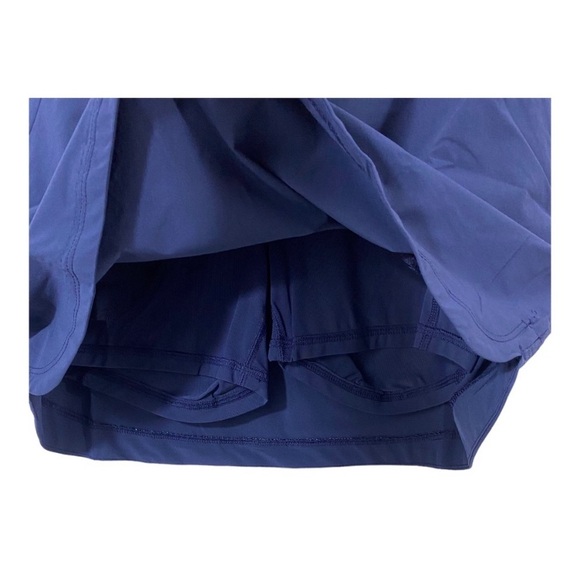 Lilly Pulitzer Run Around Skort True Navy Blue Sz L Luxletic Golf Tennis - Picture 7 of 9